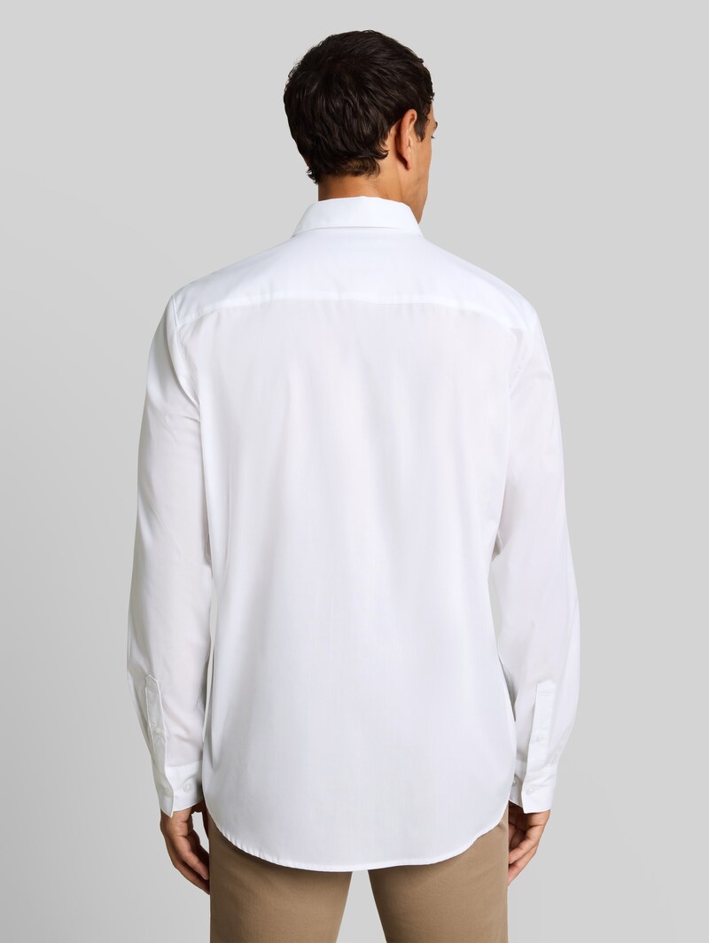 Tom Tailor Regular Fit Hemd mit Stretch - White