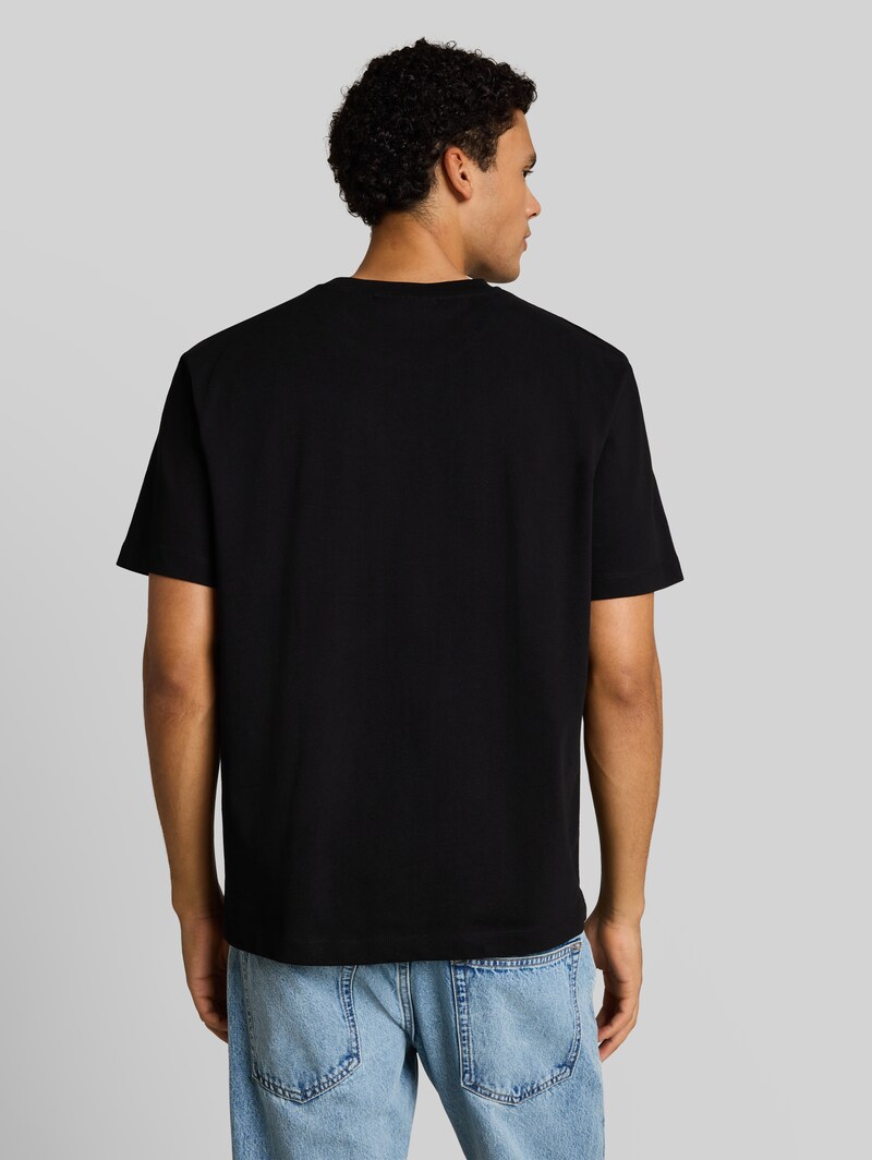 Tom Tailor Relaxed Fit T-Shirt mit Snoopy-Print - Black