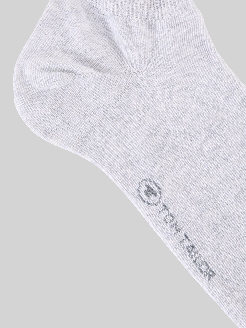 Tom Tailor Sneakersocken im 8er-Pack - Silver Grey