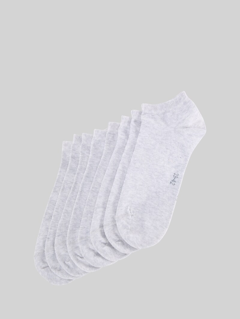 Tom Tailor Sneakersocken im 8er-Pack - Silver Grey