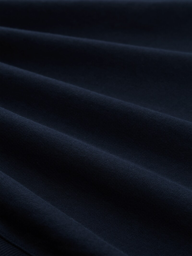 Tom Tailor Sweatshirt mit Herz-Detail - Sky Captain Blue