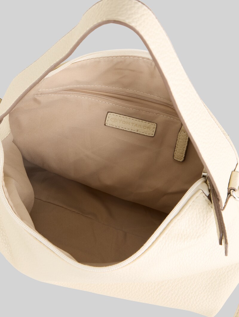 Tom Tailor TTLISSI Umhängetasche mit dezenter Logo-Prägung - Off White / Off White