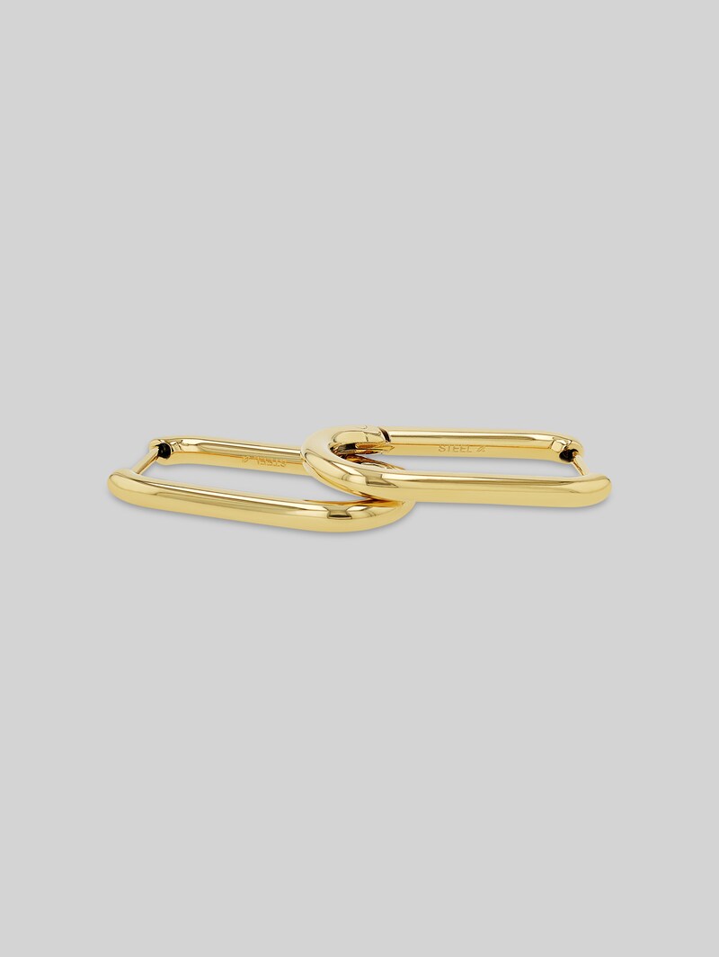 Tom Tailor Creolen aus Edelstahl gold - Gold