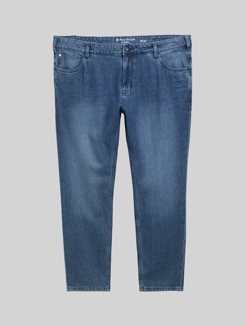 Tom Tailor Plus Size - TTPLUS REGULAR Jeans - Used Mid Stone Blue Denim