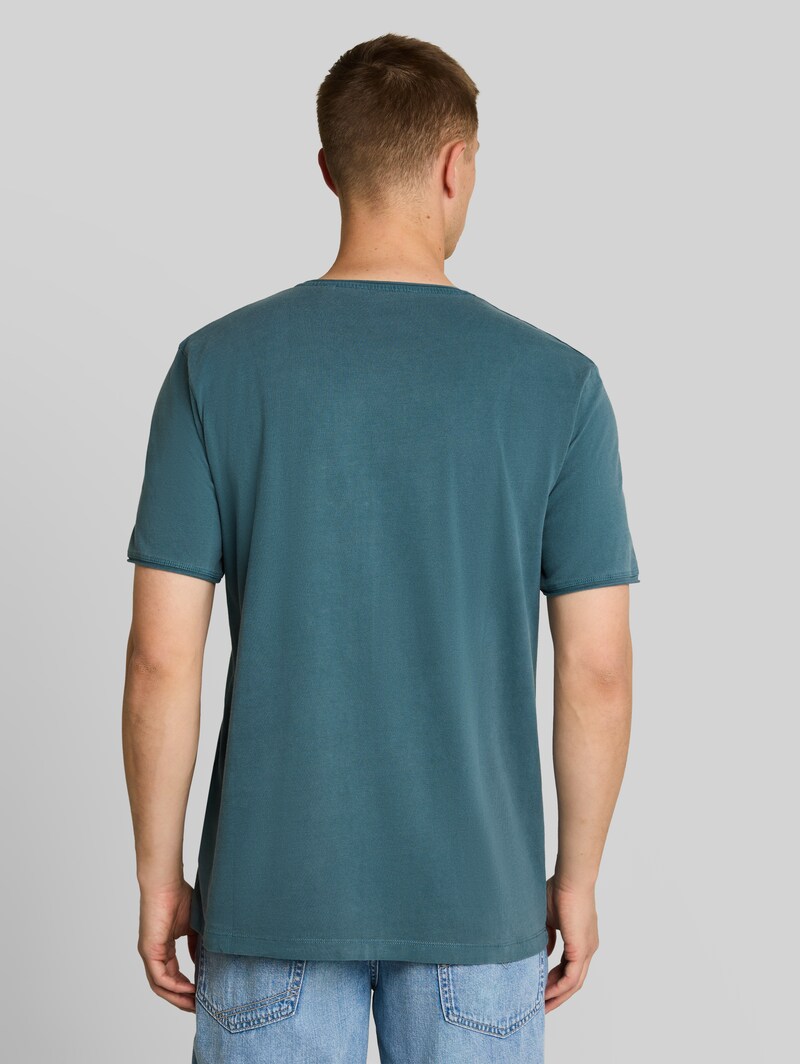 Tom Tailor T-Shirt im Used-Look - Tide Petrol