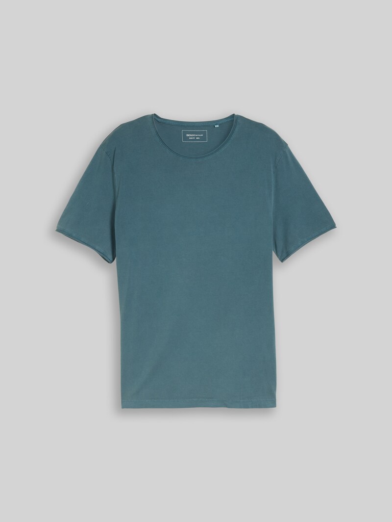 Tom Tailor T-Shirt im Used-Look - Tide Petrol