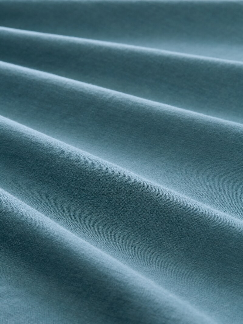 Tom Tailor T-Shirt im Used-Look - Tide Petrol