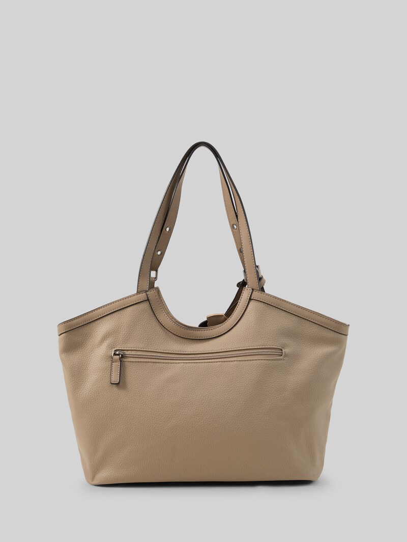 Tom Tailor TTARTEMISA L Shopper mit Anhänger - Taupe / Taupe