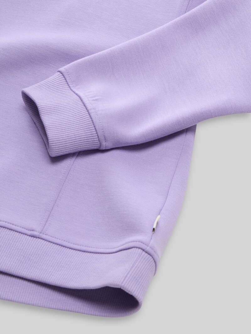 Tom Tailor Scuba Sweatshirt - Sweet Purple