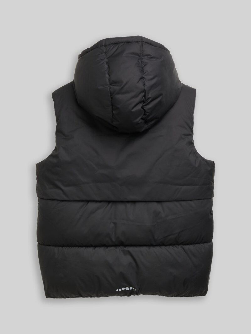 Tom Tailor Steppweste mit Kapuze - Black Tom Tailor Steppweste mit Kapuze - Black