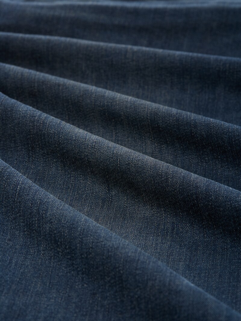 Tom Tailor TTAEDAN STRAIGHT Jeans mit Stretch - Dark Stone Blue Black Denim