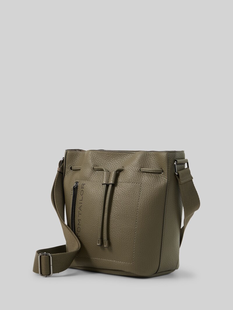 Tom Tailor TTANALISA Beuteltasche mit Logo-Prägung - Khaki / Khaki