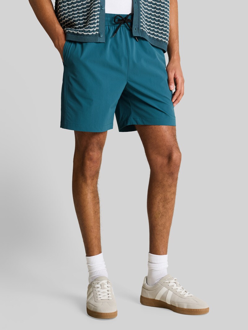 Tom Tailor Ultralight Relaxed Fit Shorts - Tide Petrol