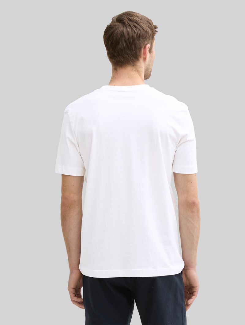 Tom Tailor T-Shirts im 2er-Pack - Tarmac Grey
