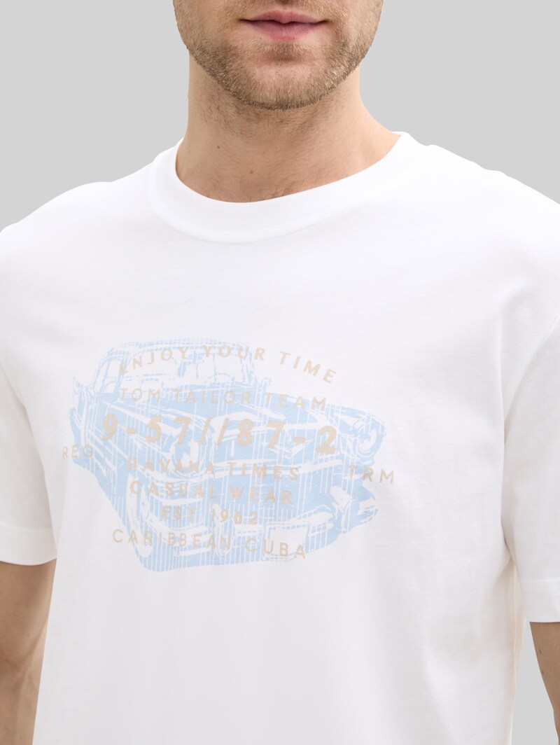 Tom Tailor T-Shirts im 2er-Pack - Tarmac Grey