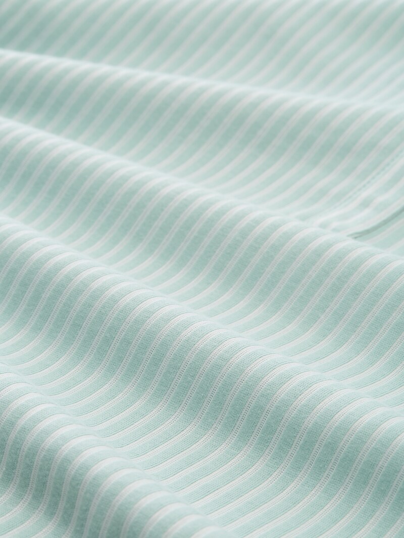 Tom Tailor Blusenshirt mit Streifenmuster - Blue Haze Stripe