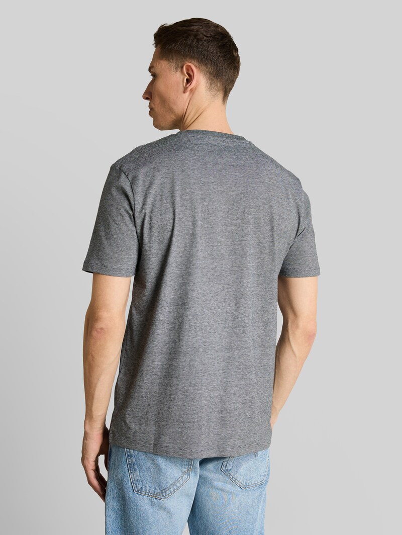 Tom Tailor T-Shirt mit Palmenprint - Black