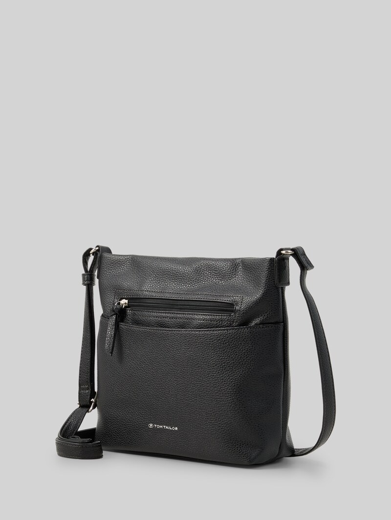 Tom Tailor TTWINA S Umhängetasche mit Reißverschluss-Details - Schwarz / Black