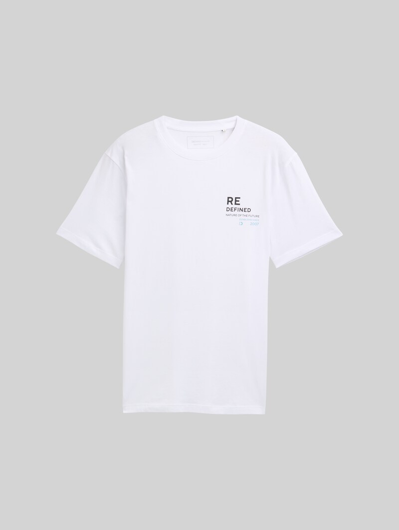 Tom Tailor T-Shirt mit Print - White