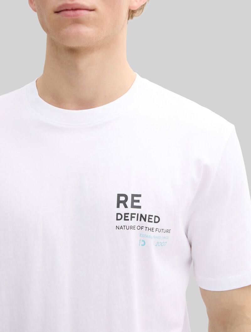 Tom Tailor T-Shirt mit Print - White