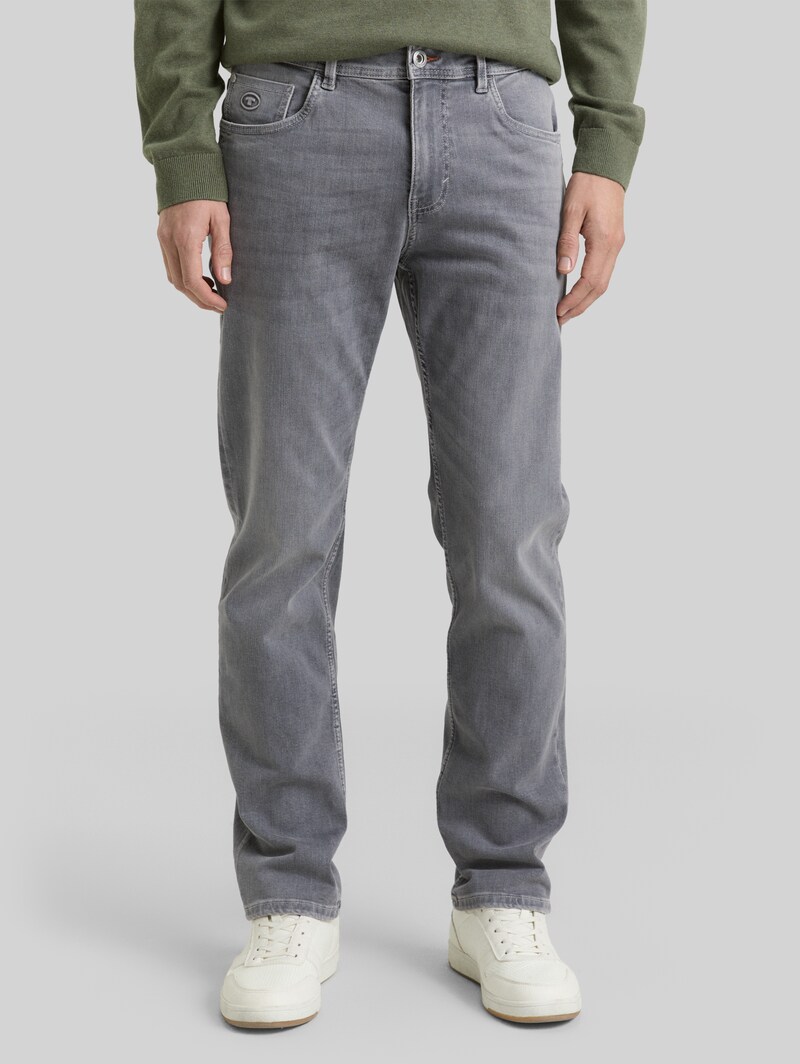 Tom Tailor TTMARVIN STRAIGHT Jeans mit Superstretch - Grey Denim