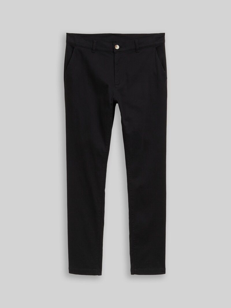 Tom Tailor TTTRAVIS SLIM Chino Hose - Black