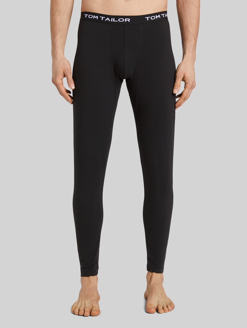 Tom Tailor Long Pants - Black Uni