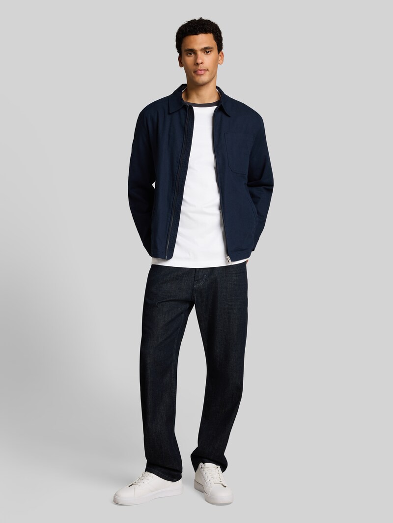 Tom Tailor Oversize T-Shirt aus Baumwolle - White