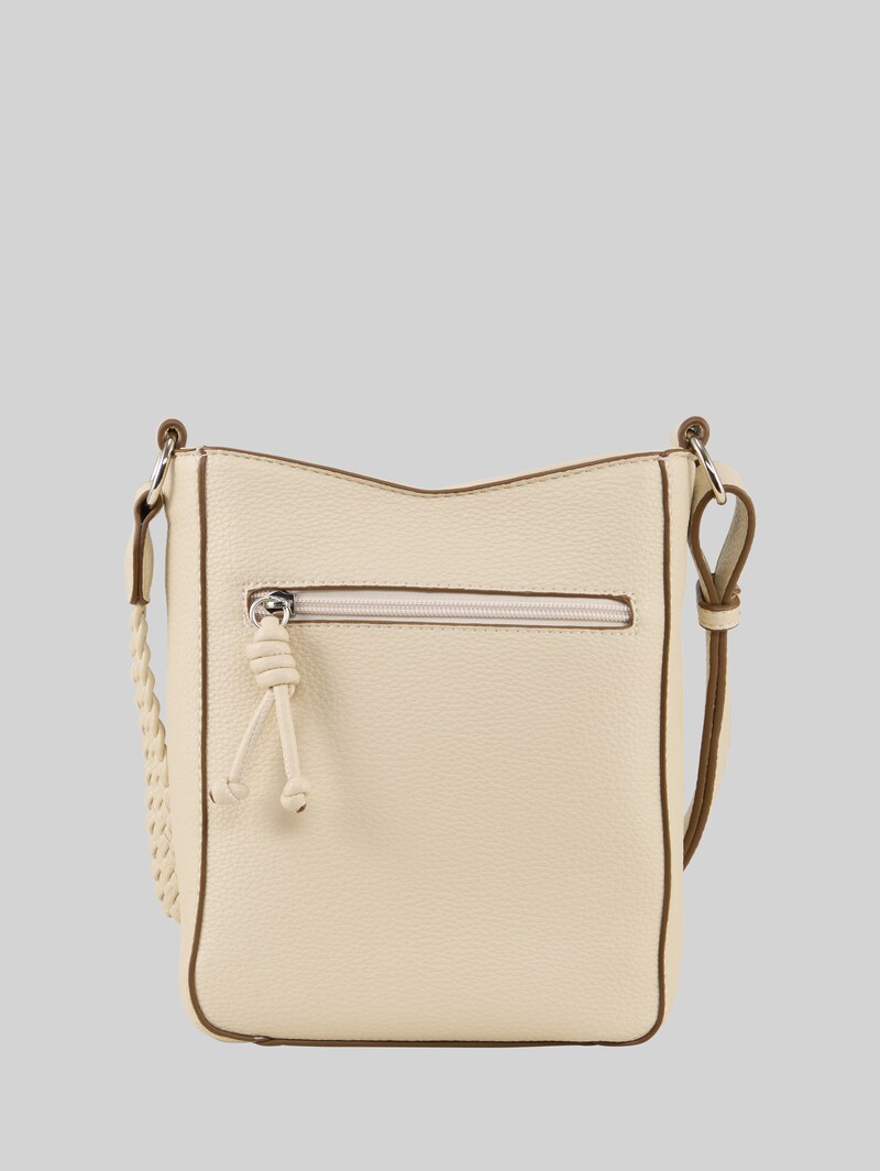 Tom Tailor TTNEDA S Umhängetasche mit Flecht-Detail - Off White / Off White
