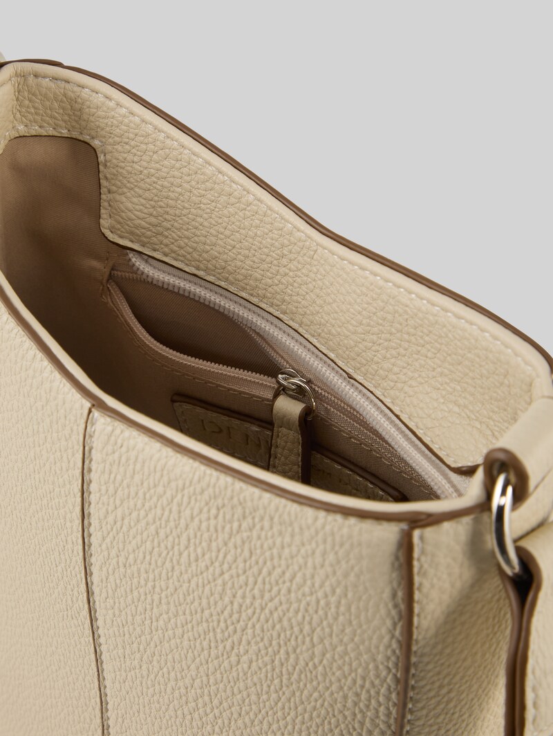 Tom Tailor TTNEDA S Umhängetasche mit Flecht-Detail - Off White / Off White