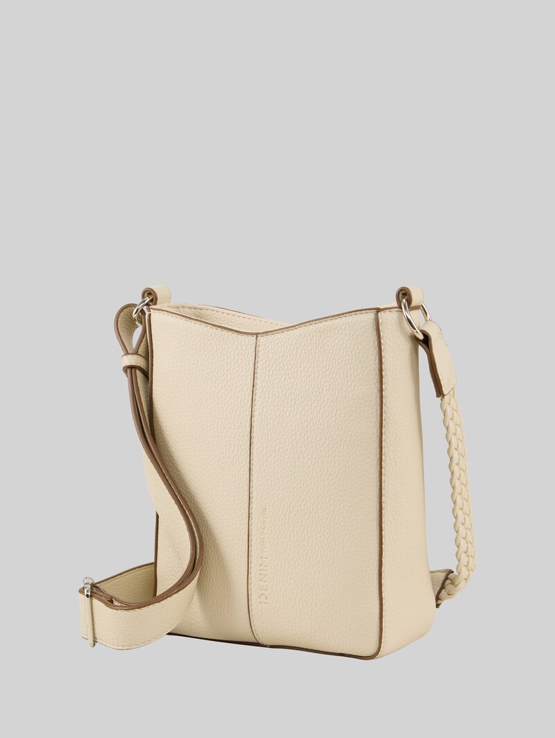 Tom Tailor TTNEDA S Umhängetasche mit Flecht-Detail - Off White / Off White