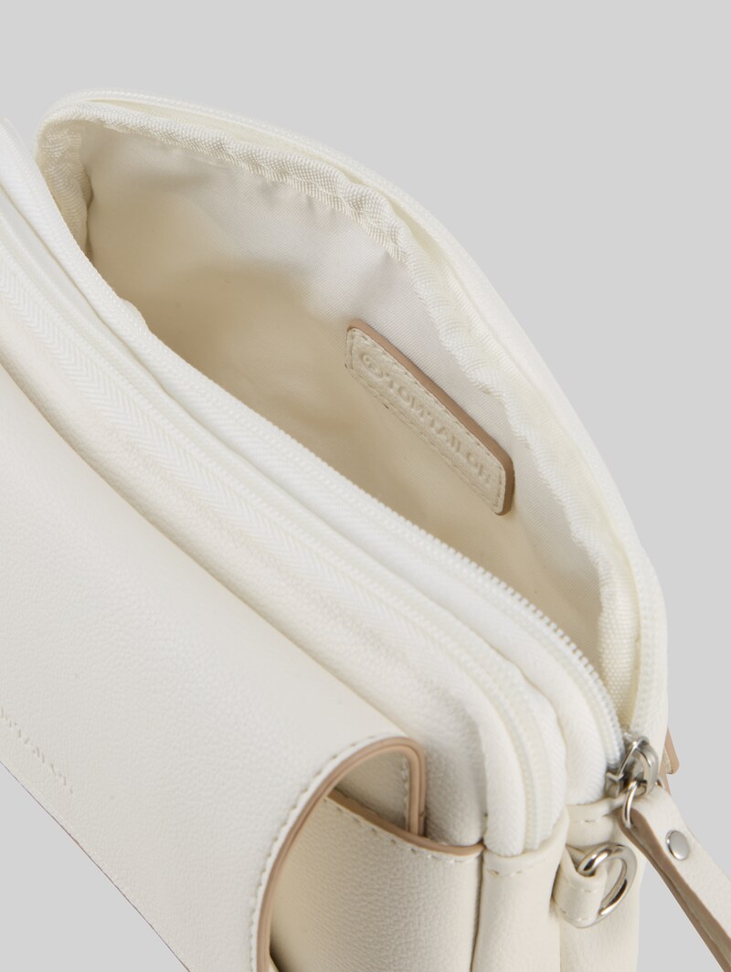 Tom Tailor TTTILLY S Umhängetasche mit Umschlag - White