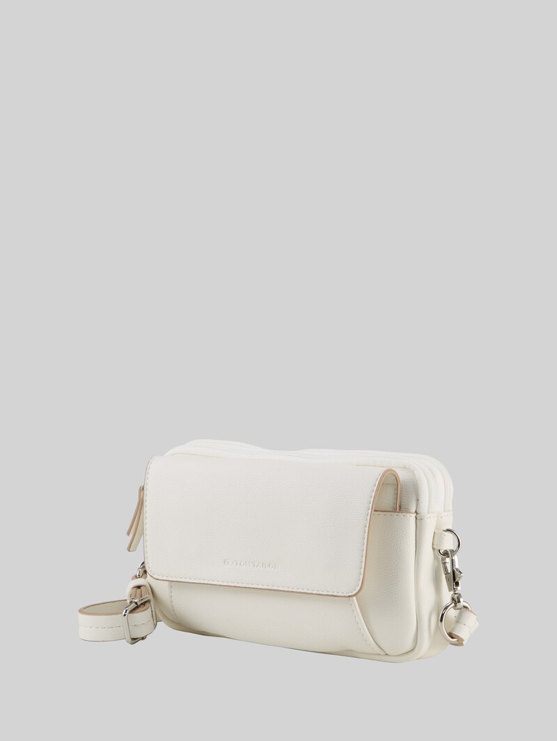 Tom Tailor TTTILLY S Umhängetasche mit Umschlag - White