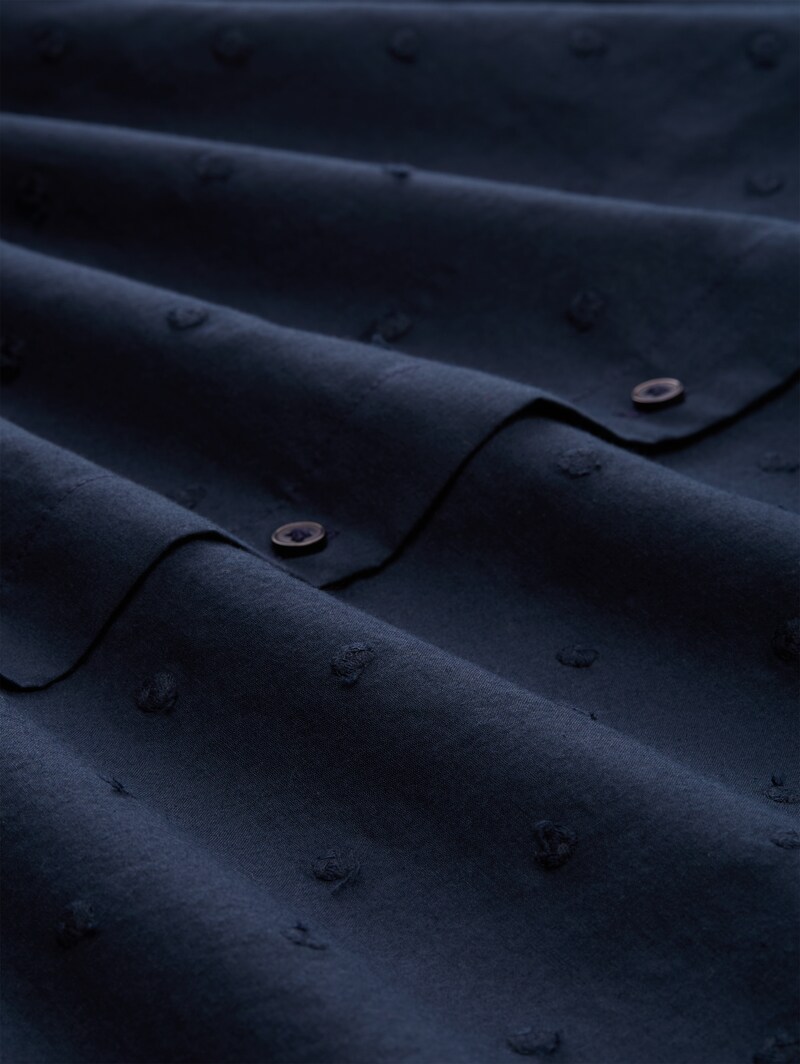 Tom Tailor Bluse mit Stickerei - Sky Captain Blue
