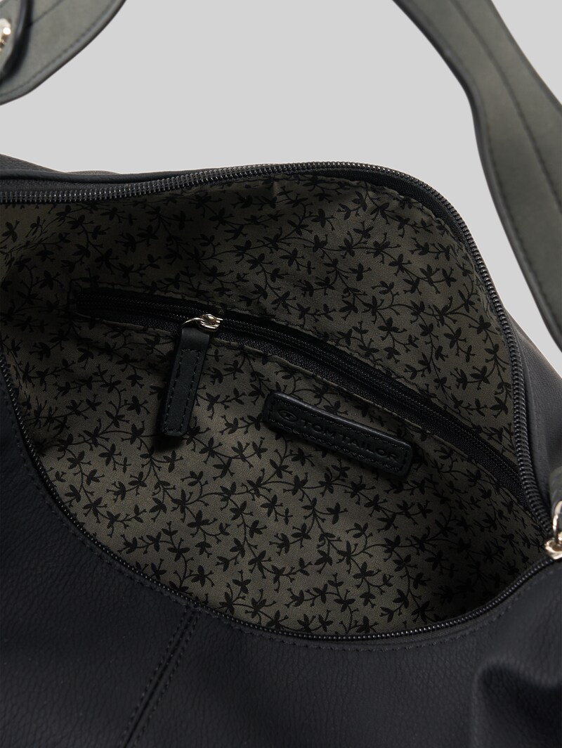 Tom Tailor TTCAIA Beuteltasche aus Lederimitat - Schwarz / Black