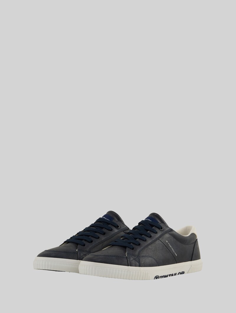 Tom Tailor Sneaker mit Logo-Print - Navy