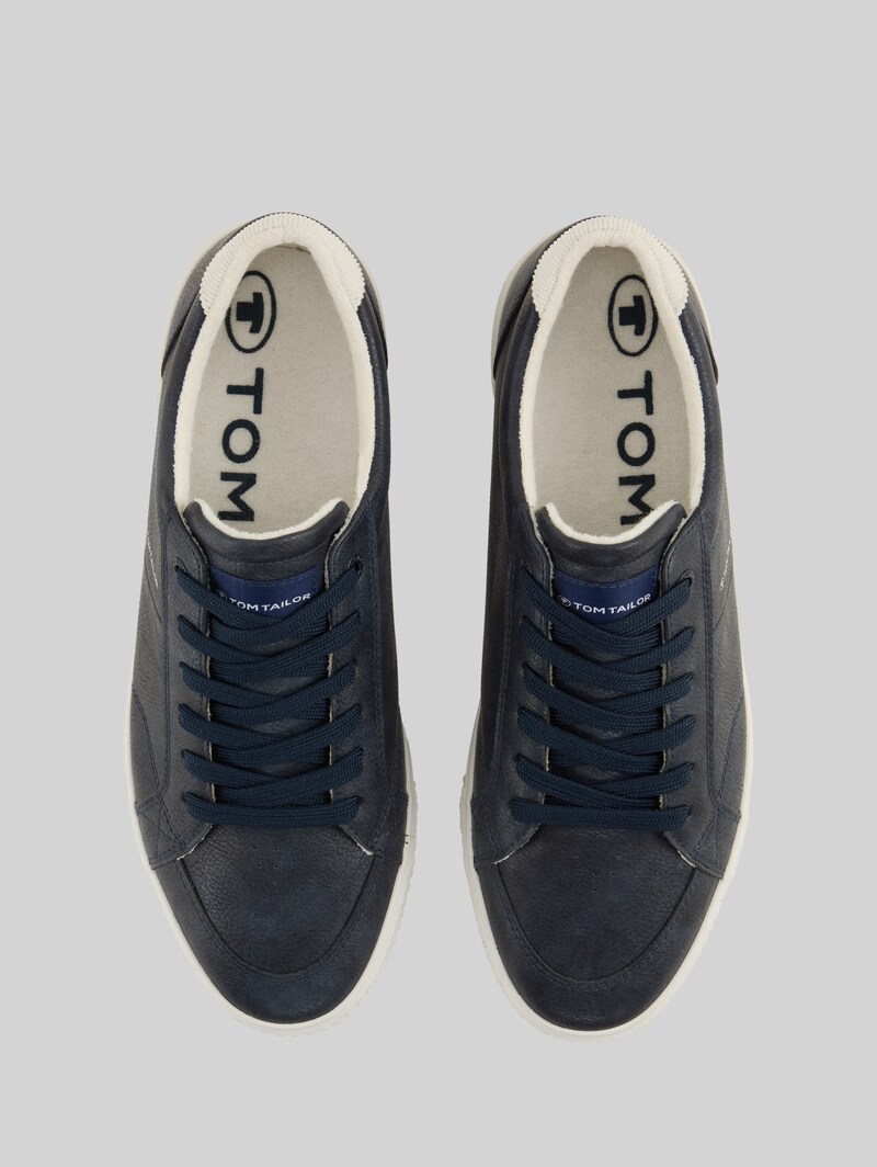 Tom Tailor Sneaker mit Logo-Print - Navy