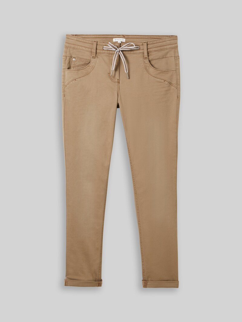 Tom Tailor Tapered Relaxed Hose - Dark Sepia