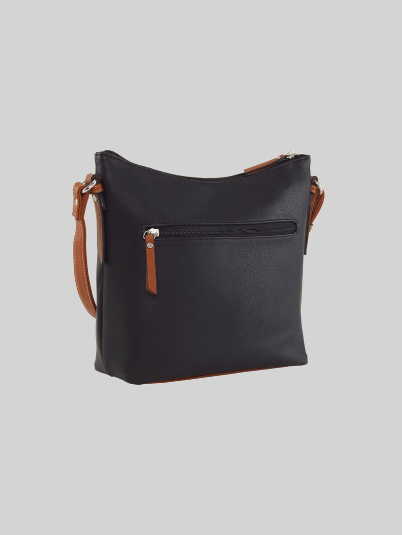 Tom Tailor TTNOVARA M Umhängetasche mit Außenfach - Schwarz / Black