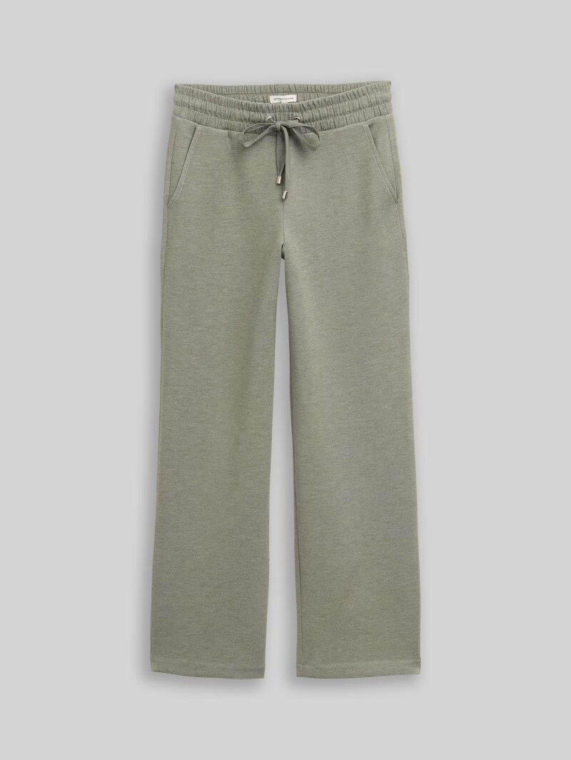 Tom Tailor Straight Scuba Hose - Cloudy Green Melange