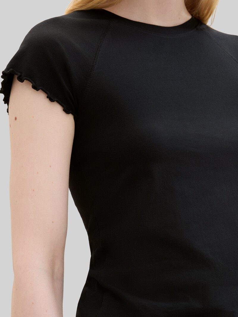 Tom Tailor Slim Fit T-Shirt - Deep Black