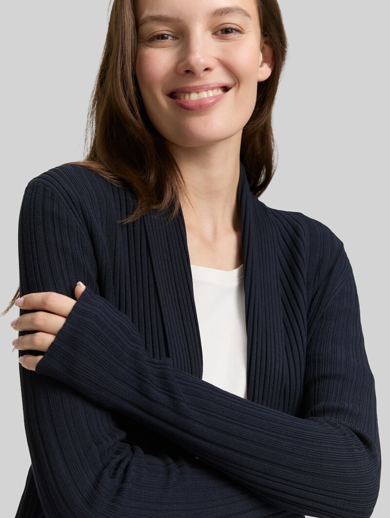Tom Tailor Cardigan mit Schalkragen - Lunar Eclipse