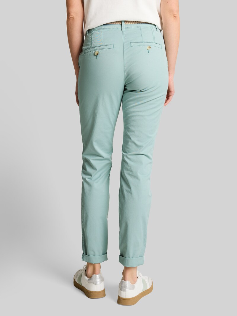 Tom Tailor Slim Chino Hose mit Gürtel - Blue Haze Tom Tailor Slim Chino Hose mit Gürtel - Blue Haze
