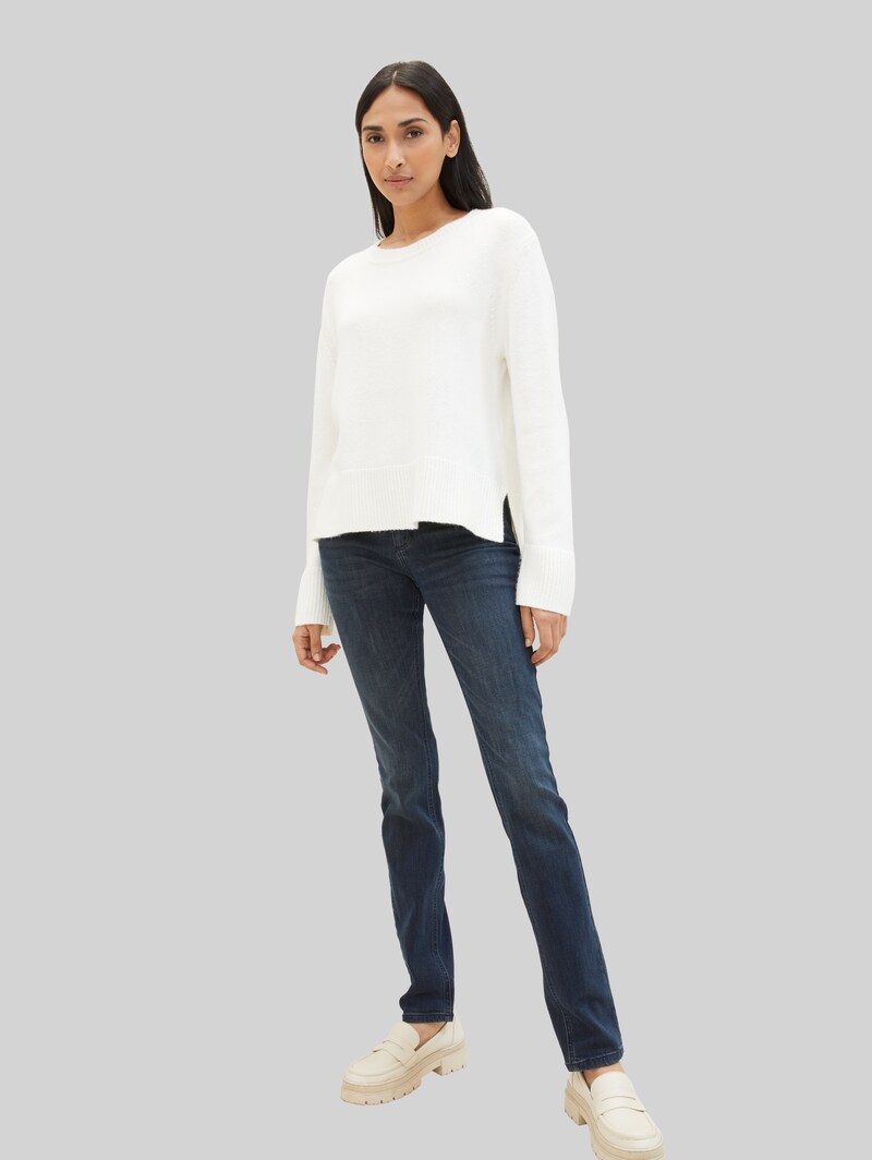 Tom Tailor TTALEXA SLIM Jeans - Dark Stone Wash Denim