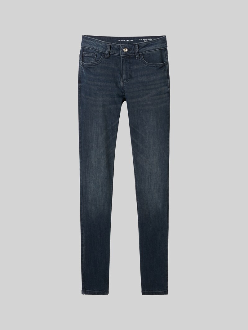 Tom Tailor TTALEXA SLIM Jeans - Dark Stone Wash Denim