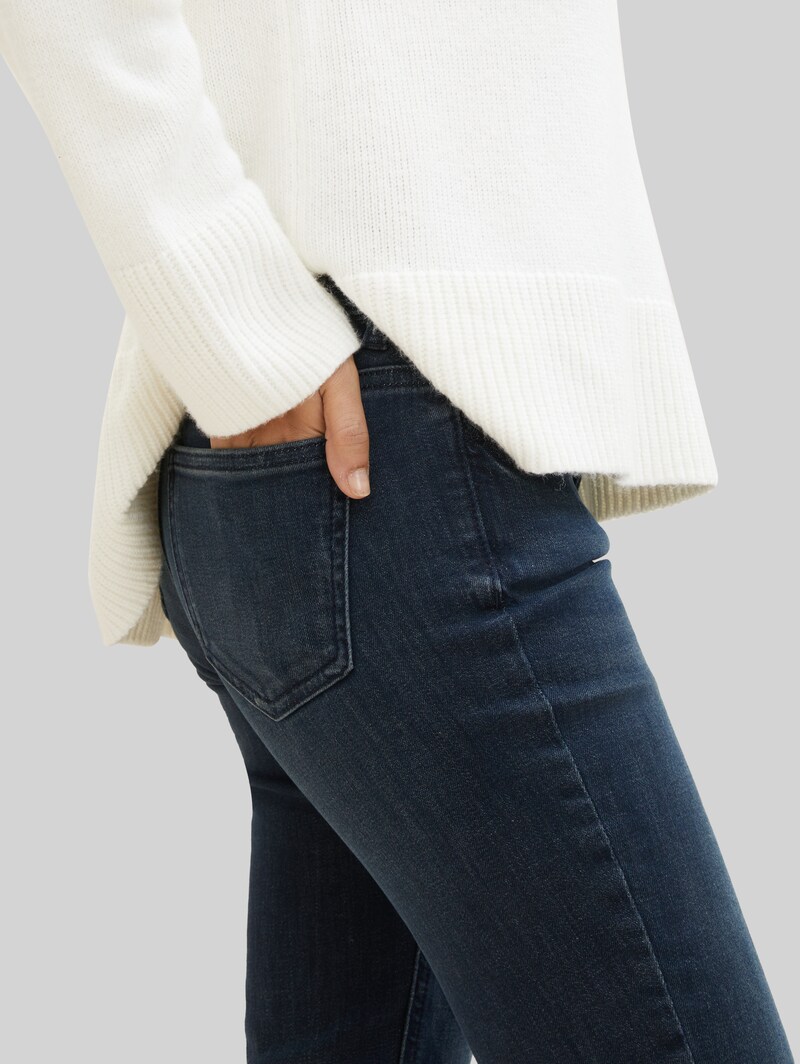 Tom Tailor TTALEXA SLIM Jeans - Dark Stone Wash Denim