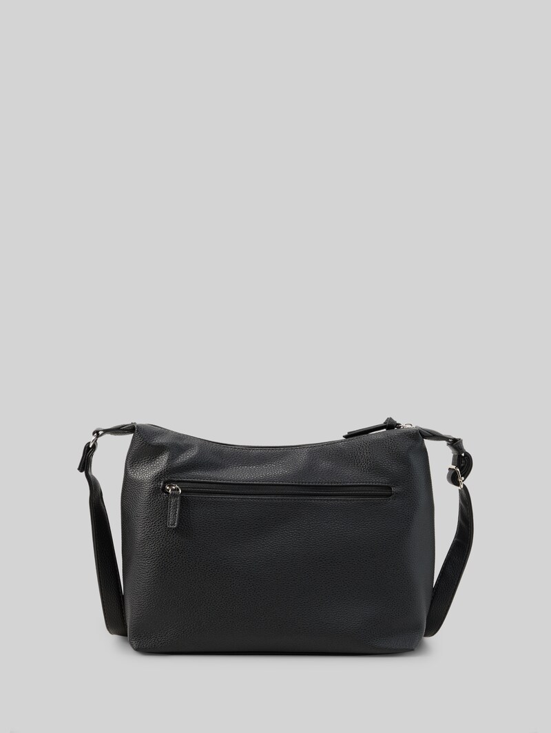 Tom Tailor TTWINA M Beuteltasche mit Reißverschluss-Details - Schwarz / Black