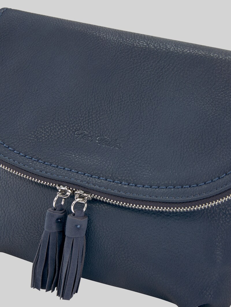 Tom Tailor TTLARI Umhängetasche mit Quasten-Detail - Blue