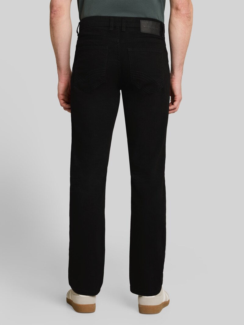 Tom Tailor TTMARVIN STRAIGHT Jeans - Black Denim Tom Tailor TTMARVIN STRAIGHT Jeans - Black Denim