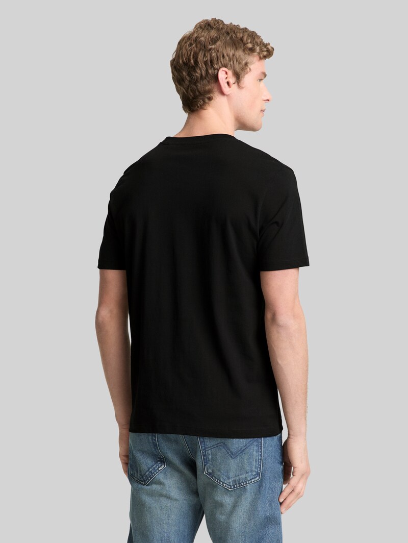 Tom Tailor T-Shirt mit Print - Black